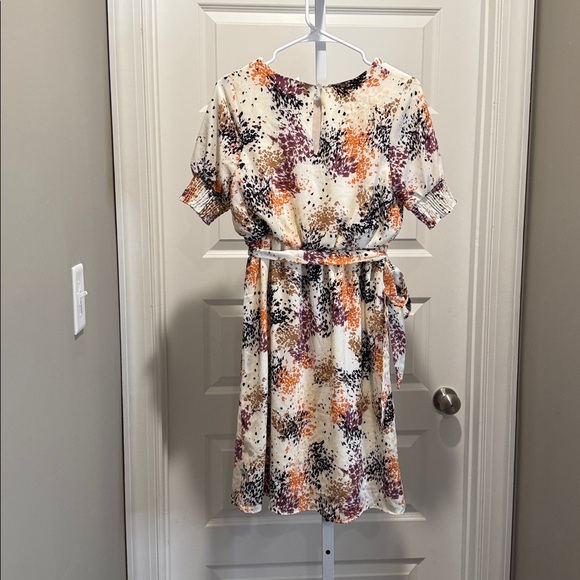 NY Collection Abstract Print Dress PS NWOT Fit & Flare‎ Petite Style - Picture 7 of 10